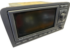 AUDI A3 8P MONITOR BILDSCHIRM MULTIMEDIA NAVIGATION PLUS DVD RNS-E CODE DABEI
