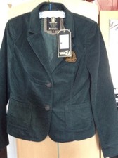 Damen Blazer Business Soccx Gr L/40 Deep Green Premium Racing Neu Mit Eticket