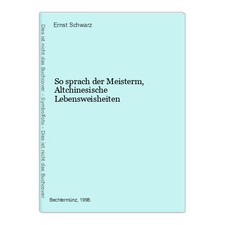 So sprach der Meisterm