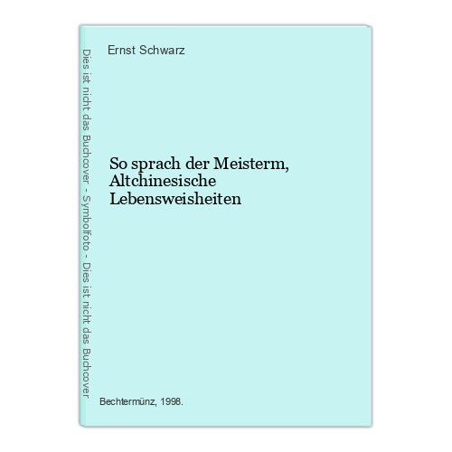 Sprach der meisterm - so,