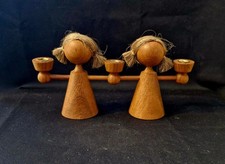 Figur Kerzenkinder "Zwillinge" - Seiffen/Erzgebirge