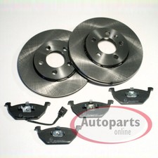 Bremsscheiben Ø 256 mm + Bremsbeläge vorne passend für Seat Ibiza III + IV