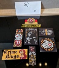 Dynamo Dresden Aufkleber - Sticker 8 Stück " Ultras" 2.Bundesliga Neu