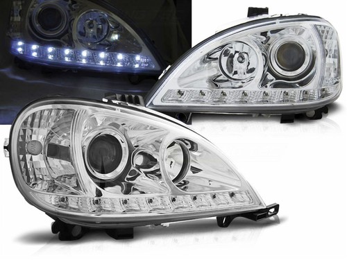 Led scheinwerfer set chrom - scheinwerfer,