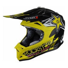 MOTOCROSS HELM JUST1 J32 PRO ROCKSTAR 2.0 GELB / SCHWARZ MATT