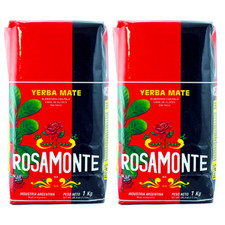 Mate Tee Rosamonte Elaborada Con Palo Tradicional Yerba Mate Argentinien 2 x 1kg