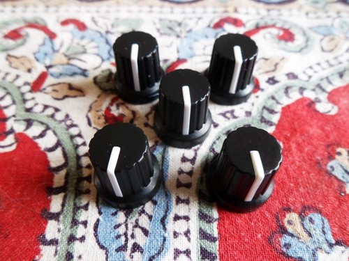 Knob potard button - x5,