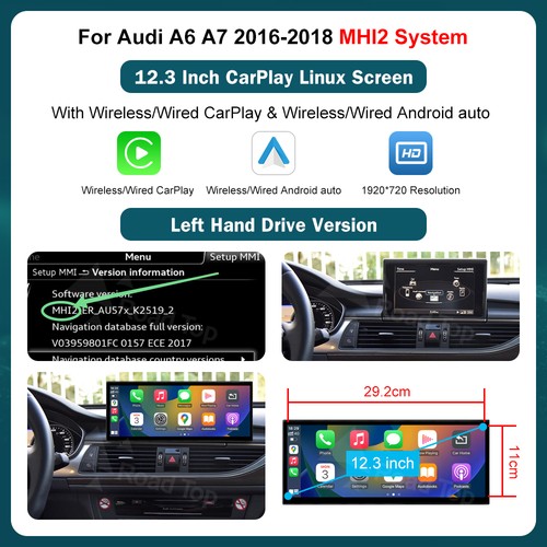 Wireless autoradio touch - 12.3",