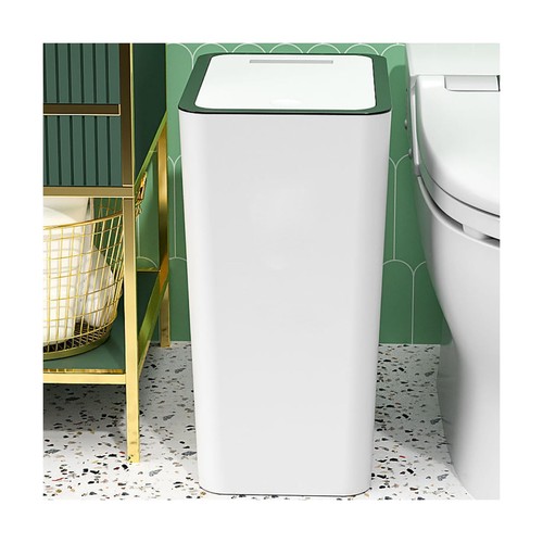 Bathroom dustbin with lid - with, lid,