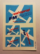 Rarität. Graupner Aufkleber Varioprop FM Team.