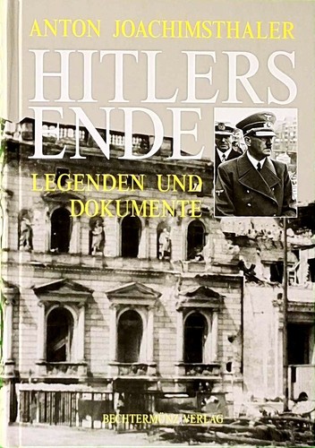 Joachimsthaler hitlers ende - joachimsthaler,