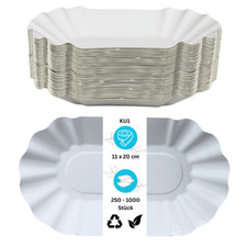 Pappschalen KU1 20x11x3cm