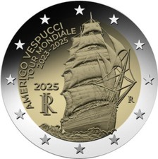 2025 Italy € 2 Euro UNC Coin