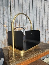 Kaminholz Tragekorb 42x30x50cm, Brennholz Kamin Holzkorb Feuerholz Korb Schale