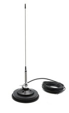 Antenne für UKW Sender 88-108 MHz mit Magnet - bis 100 Watt - TNC Stecker