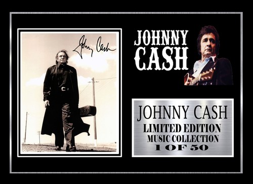 Johnny cash signed - ,
