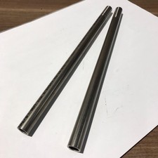 1x Rohrstück  Rohr Edelstahl  A: 16 , In: 12 mm, L: ca 300 mm (B-26)