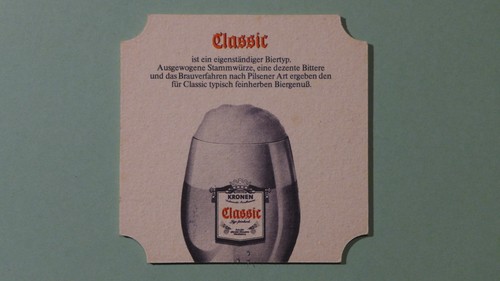 Bierdeckel dortmunder kronen - bierdeckel,