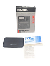 Casio Rechner DATA CAL persönliche Datenbank  DC-3000 Organizer OVP Neuwertig