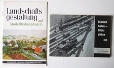Modellbahn-Gleispläne H0 und Landschaftsgestaltung auf Modellbahnanlagen, DDR