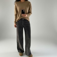 Cordhose Braun Grau Neu 38 M