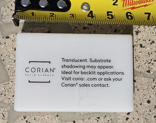 Corian arctic ice kleine probe - corian,