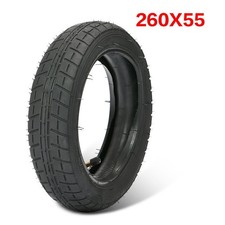 Hochwertiger Kinderwagenreifen 260x55mm aus Gummi mit Innen und Außenschlauch