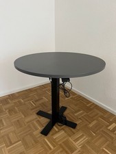 Höhenverstellbarer Runder Schreibtisch Von InWerk