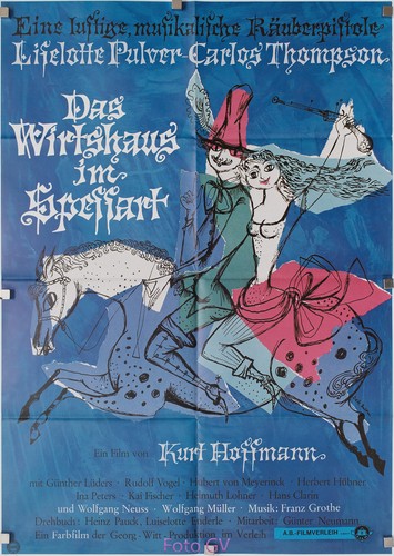 Kino plakat das wirtshaus - kino-plakat, im
