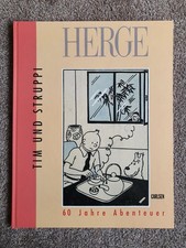 Tim & Struppi 60 Jahre Abenteuer Carlsen 1990 HC Hergé