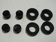 4 Felgen + 4 Reifen Carrera Exclusiv 124 für Bastler