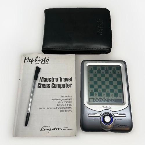 Mephisto maestro travel chess - mephisto,