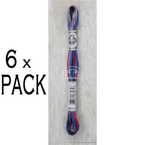 Dmc stickgarn mouline - 6x,