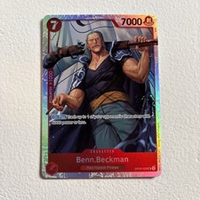 One Piece Card Game - Benn.Beckman OP09-009 SR Englisch 