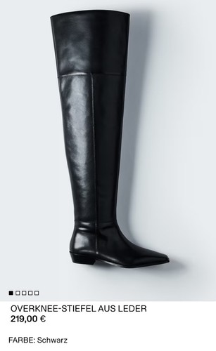 Overkneestiefel slouchy echtes - overkneestiefel,