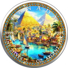 1 UNZE 999 SILBER  - ÄGYPTEN