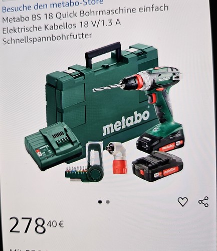 Metabo quick - metabo, bs