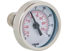 Thermometer mit Tauchhülse