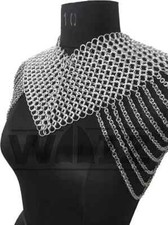 Neu Mittelalter Aluminium konifiziert Kettenhemd Top/Amata Halskette Cosplay ...