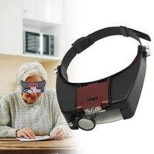 LED Stirnlupe mit Licht