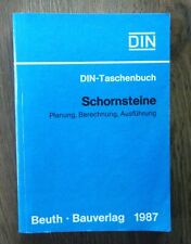 Schornsteine - DIN-Taschenbuch Bauverlag 1987