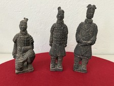 3 chinesische Terrakotta-Krieger