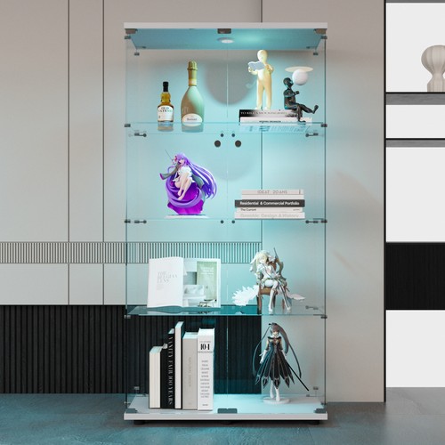 Glasvitrine standvitrine - glasvitrine,