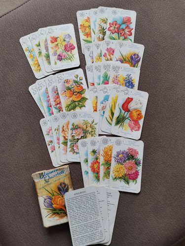 Ddr blumen quartett spiel - ddr,