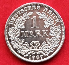 1 Mark 1909 E, sehr seltene