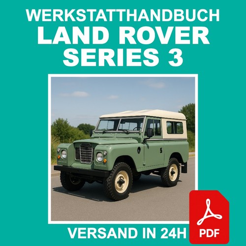 Werkstatthandbuch land rover - werkstatthandbuch,