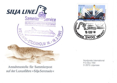 Schiffspost silja line - silja,