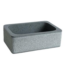 Waschbecken Waschtisch Basalt