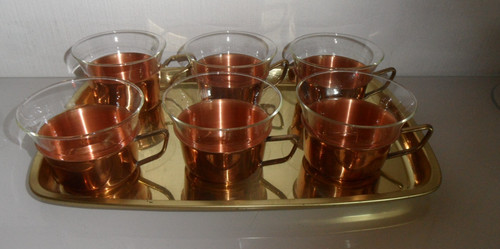 Vintage schott jenaer - glas, 6