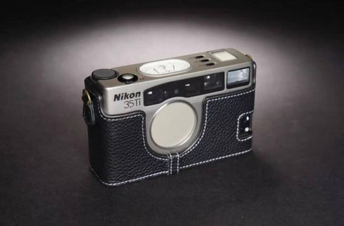 Nikon 35ti leder kameratasche - 35ti,